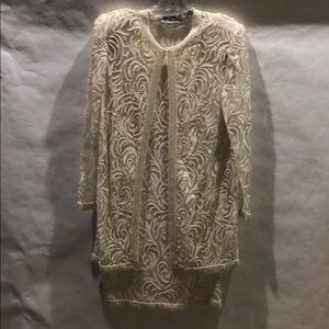 Exquisite Scala vintage beaded dress/jacket.